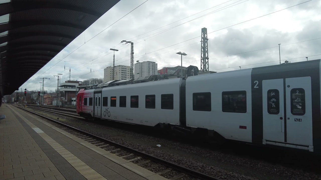 Zugverkehr am Bahnhof Kaiserslautern Hbf | mit TGV