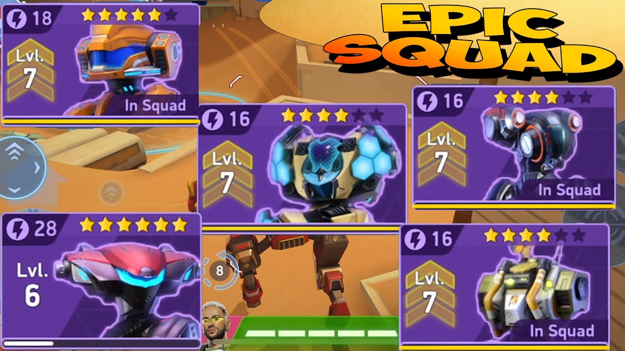 Mech Arena - Gameplay Walkthrough - EPIC Squad🔥(iOS,Android)