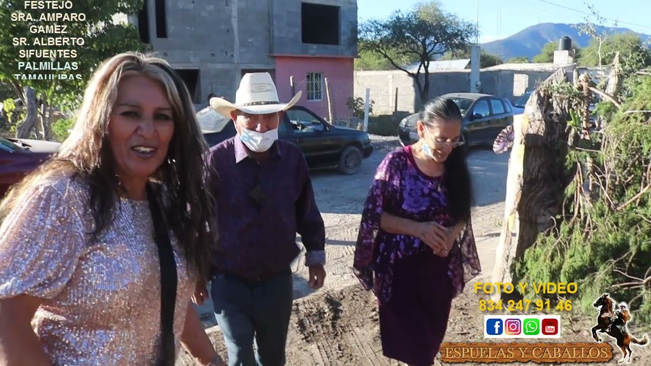 FESTEJO Sra  Amparo Gamez y Sr  Alberto Sifuentes Palmillas Tamaulipas