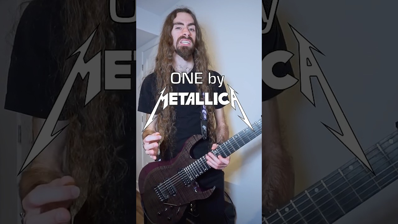 ONE Guitar Solo Made EASY - Express Guitar Lesson 5 #shorts #metallica