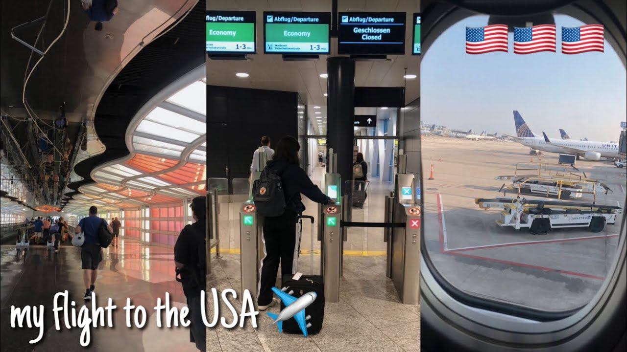 my flight to the USA!!✈️🇺🇸  // exchange year 21/22 USA