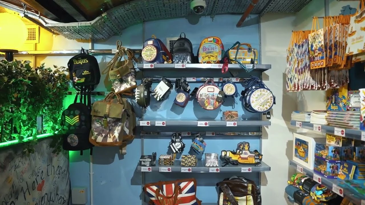 The Beatles Story gift shop: Fab4 Store 🛍️