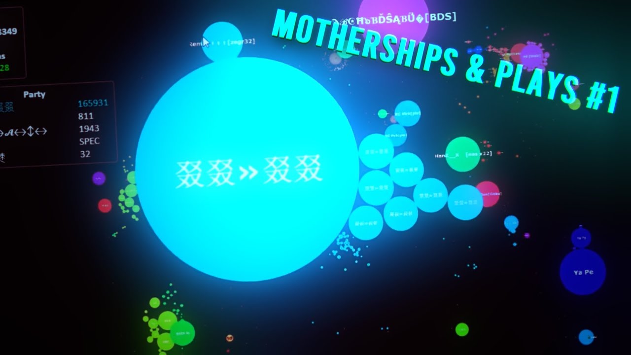 Gota.io | Motherships & Smart Plays #1