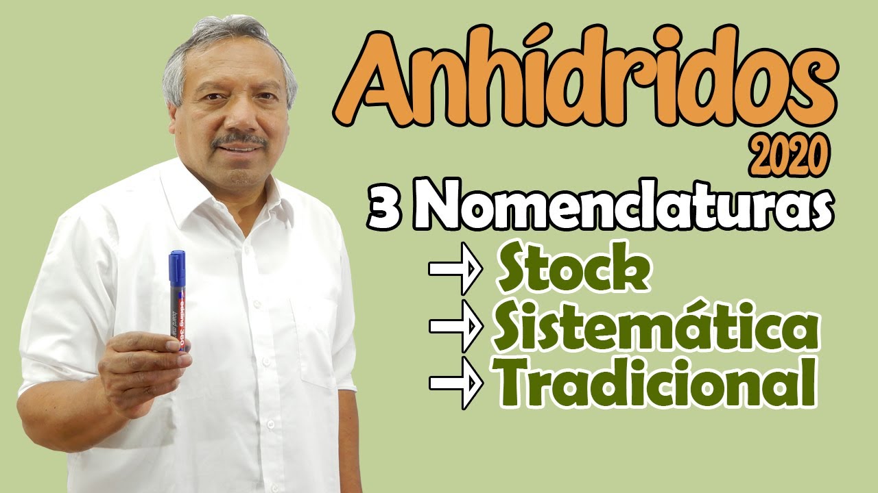 Los 𝐀𝐍𝐇Í𝐃𝐑𝐈𝐃𝐎𝐒  con sus 3 NOMENCLATURAS (Varios ejemplos)