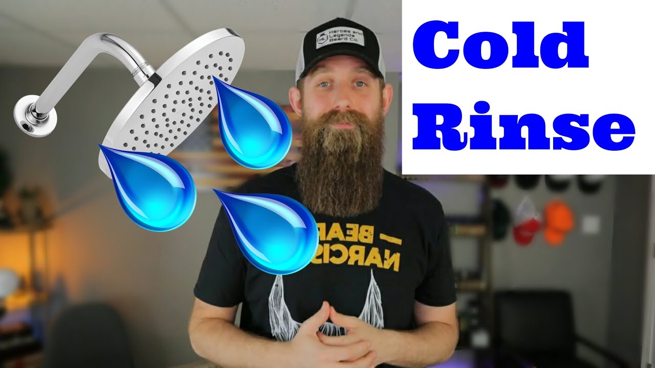 Cold Rinse your Beard! Benefits explained with FACTS & logic