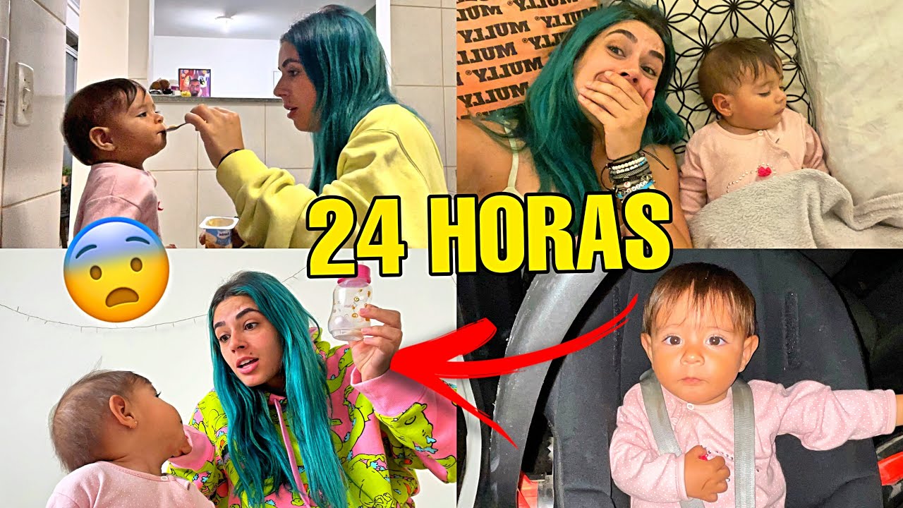 24 HORAS SENDO MÃE DA AURORA 2!! (NOITE)