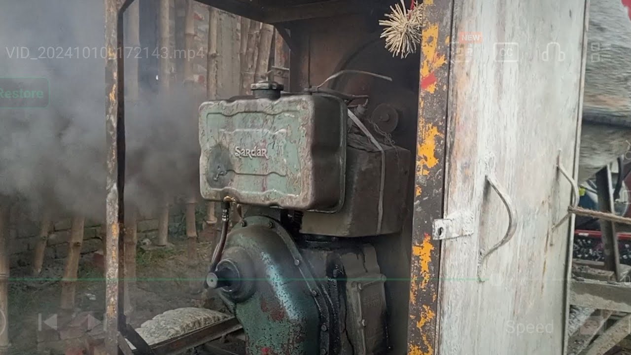 air cooled diesel engine liner aur head fitting Part 2