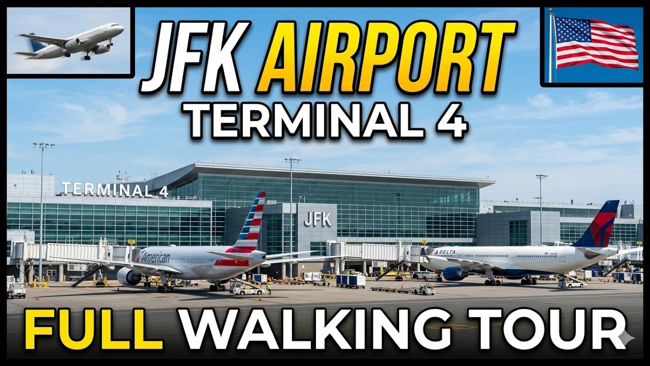 Navigating JFK Terminal 4: A Complete Virtual Walkthrough