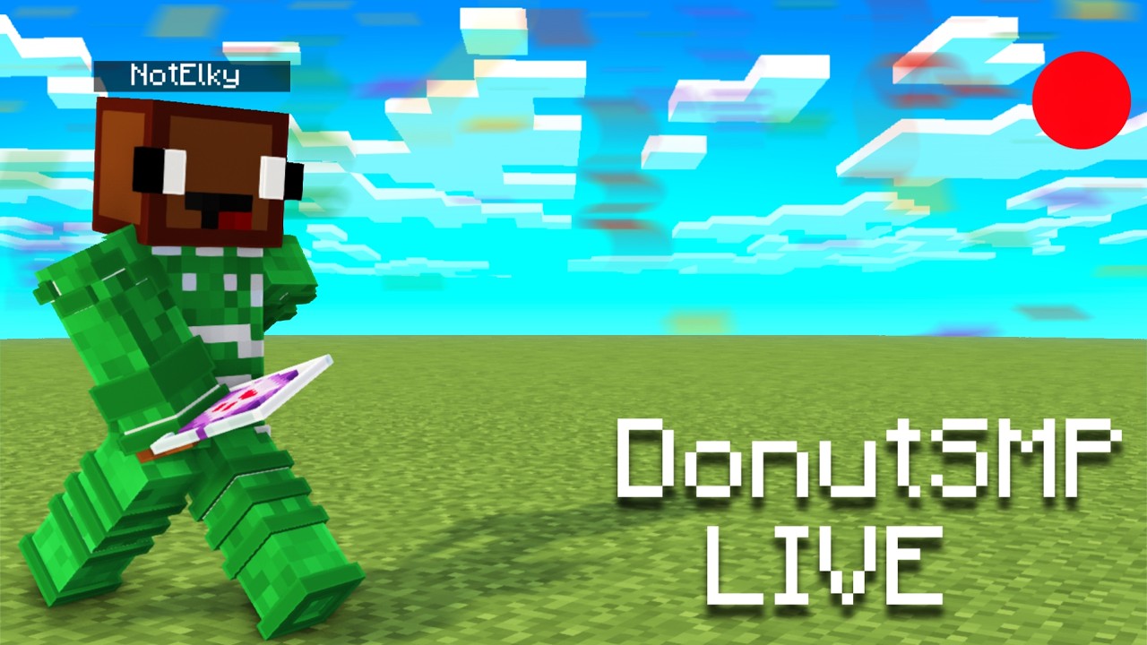 DONUTSMP  LIVE 🔴│RAITING BASES │100K PER BASE