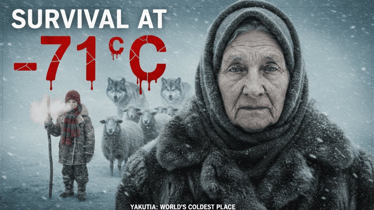 life at –71°C | 80 Year Old Widow and Grandchild Protect livestocks from Wolves