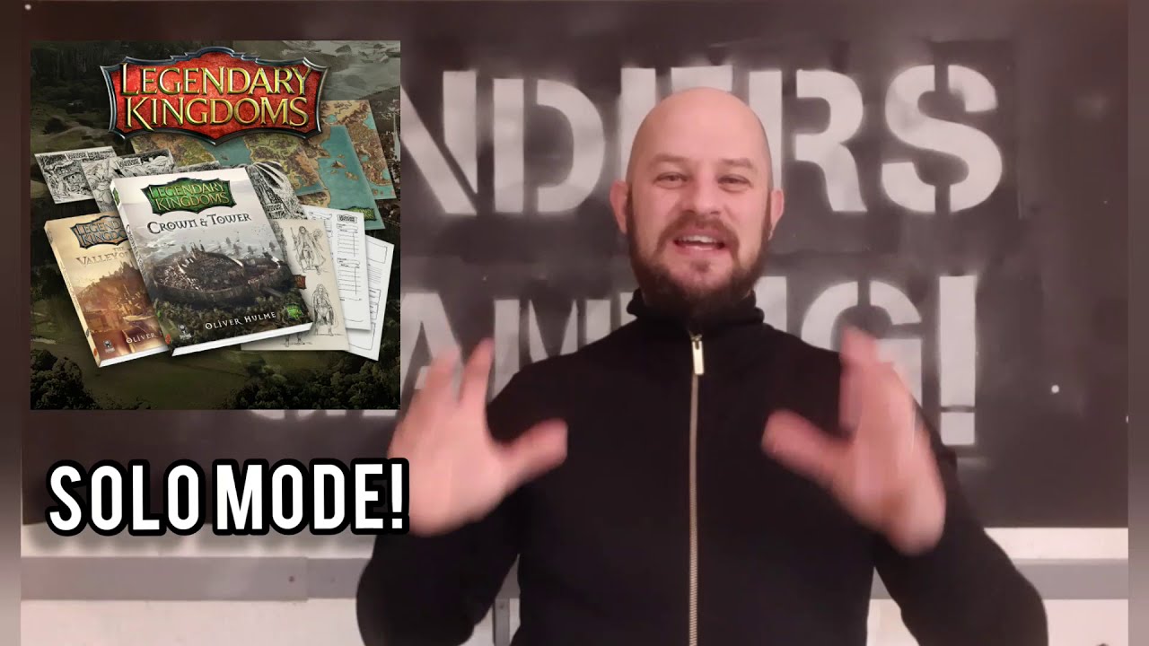 Legendary Kingdoms a solo option  pen and paper RPG!