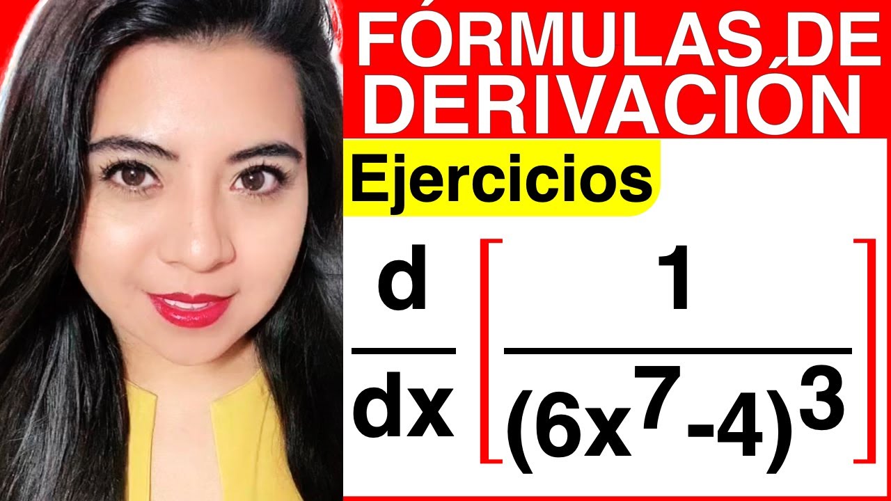 DERIVAR con la REGLA DE LA CADENA - FÓRMULAS para DERIVAR #12 - Ejercicio #4