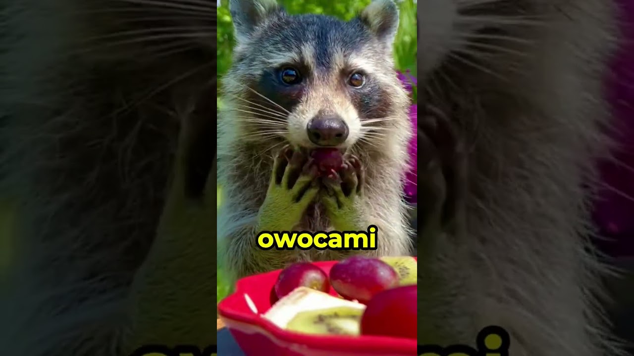 Przyjaźń ze szopem 🦝❤️