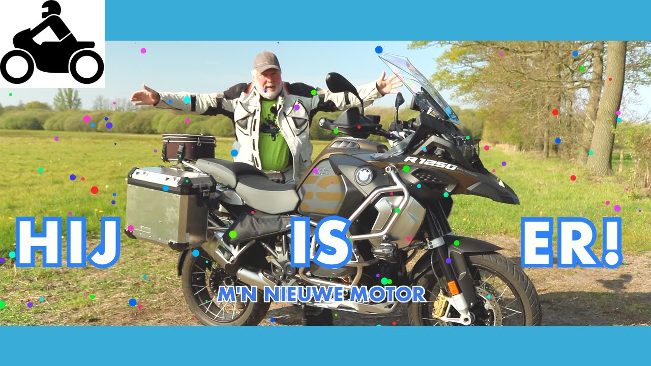 BMW R1250 GS Adventure | M'n nieuwe motor is er!