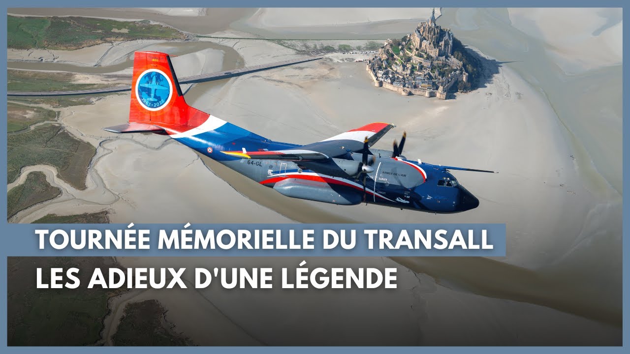 Tournée mémorielle du Transall : les adieux d'une légende