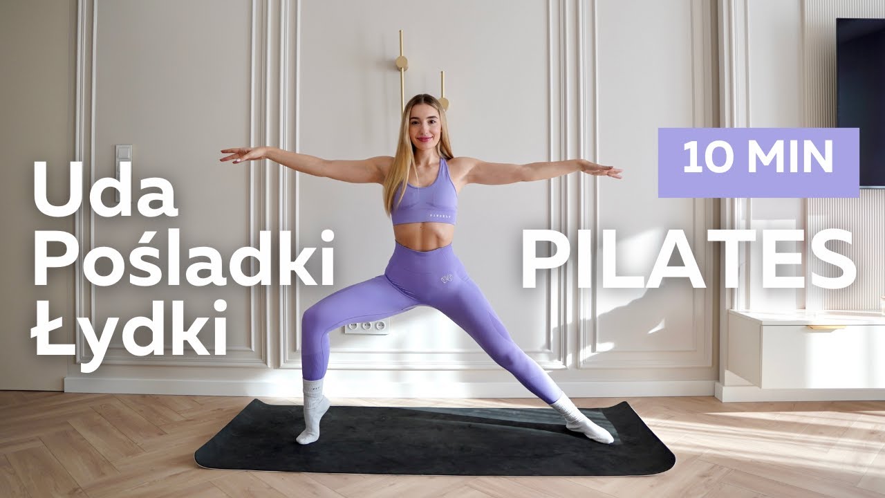 10 MIN UDA, POŚLADKI, ŁYDKI | Trening Modelujący NOGI | Bez sprzętu