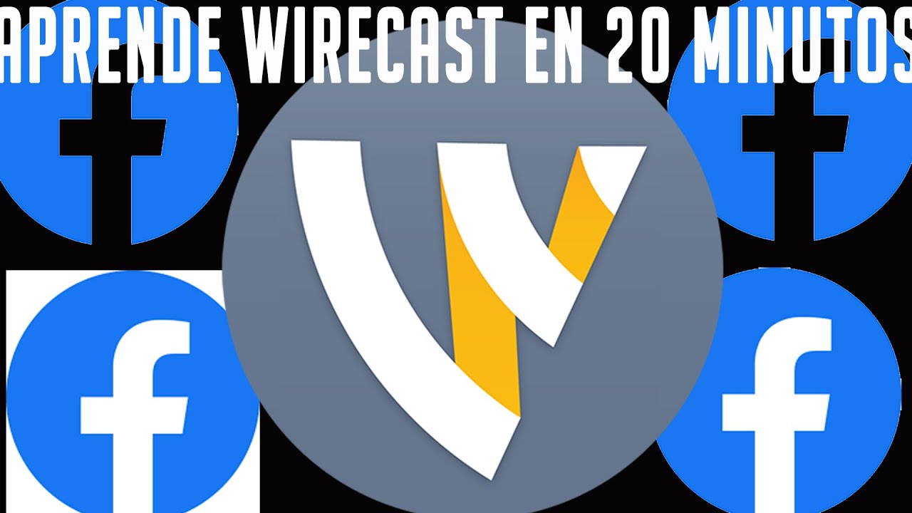 tutorial wirecast basico facil y rapido