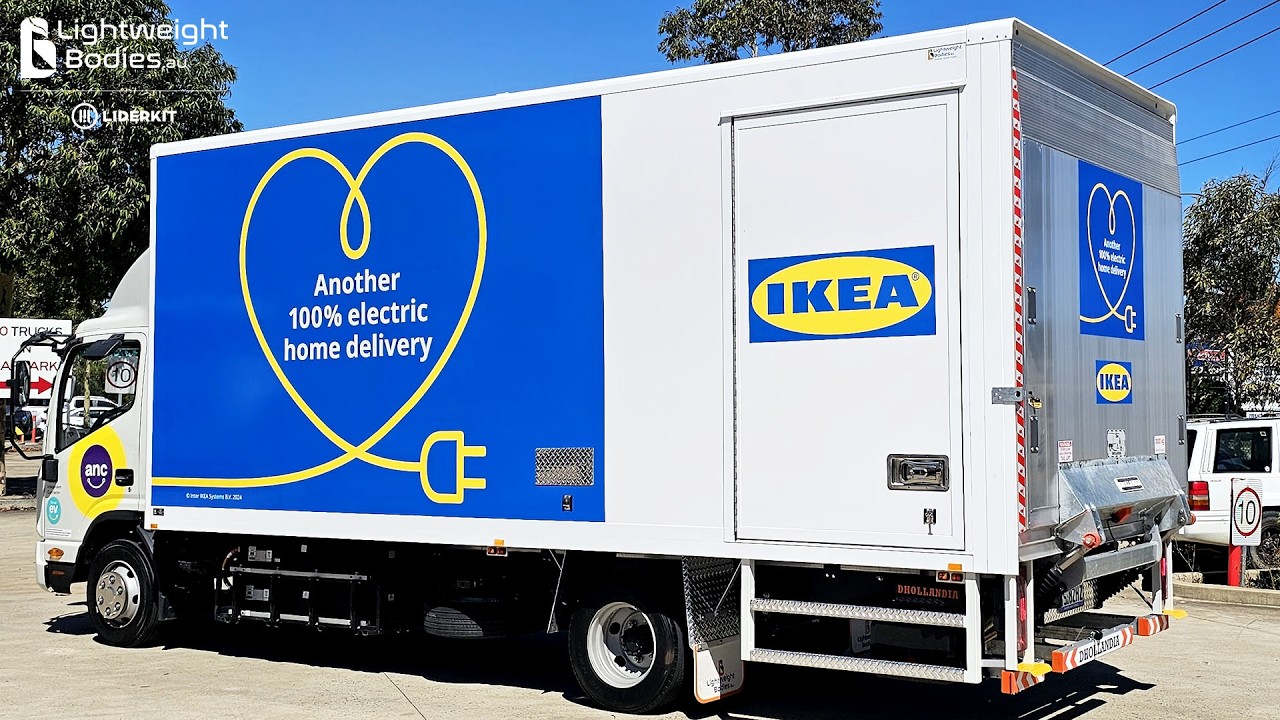 10 Pallet Pantec Truck Body (Lightweight) with Cantilever Lifter | Maximum Payload Australia