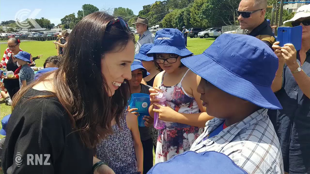 Jacinda Ardern makes history at Waitangi