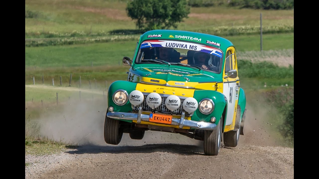 Gästabudstrofen 2021, SS1 - Adam Backström, Erik Brodin - Volvo PV 544 - Incar