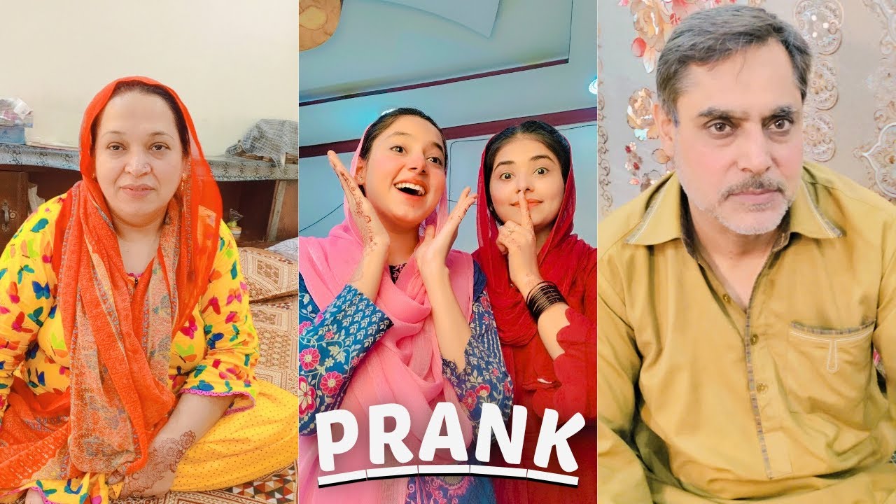 Prank with mama papa🤭|| funny reaction capture|| Amber Tallat❤️