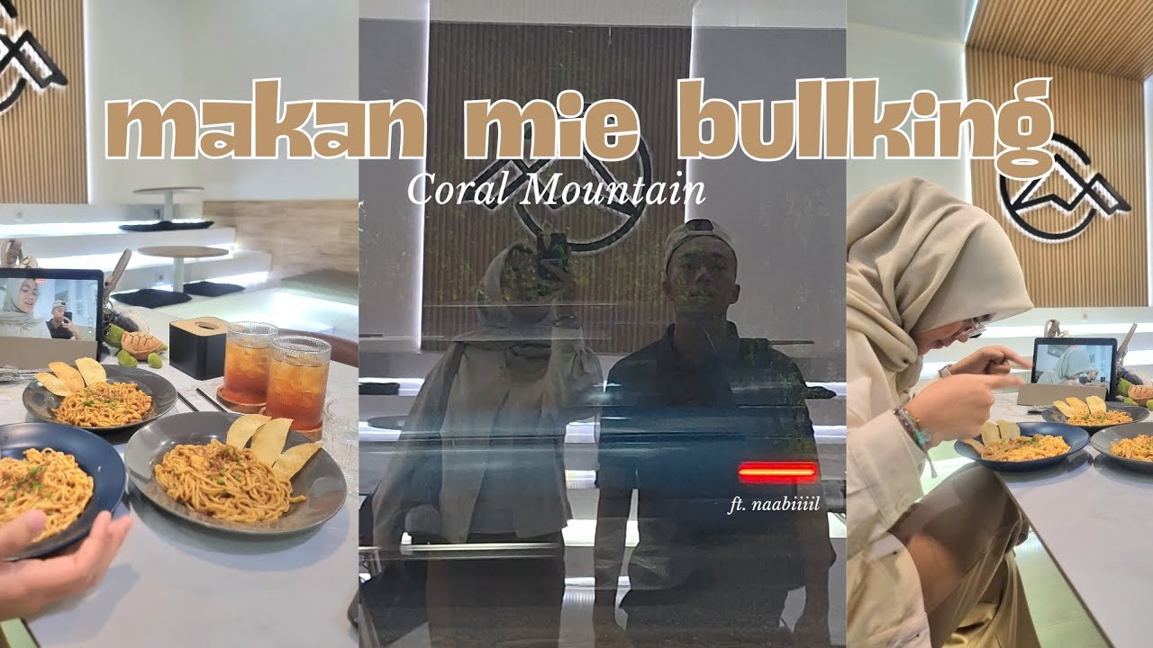 9th vlog -- makan mie comu lagii :p