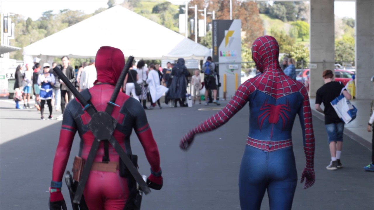 Spidey-Pool at Armageddon Auckland 2016 - Day 3