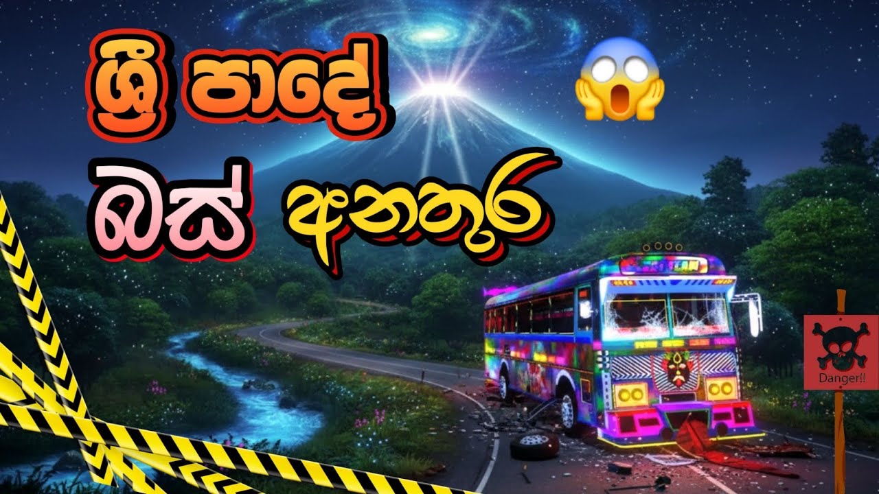 ශ්‍රී පාදේ බස් අනතුර 😱🔥| Driving Simulator Srilanka | Sinhala Game Play