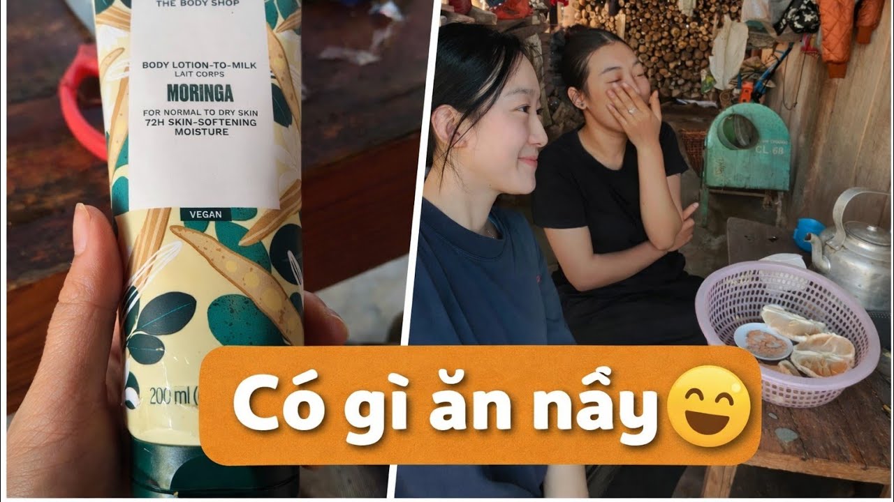 CÓ QUÀ CÔ CHO VÀ SANG NHÀ BẠN CHƠI || Nậm Khum ||