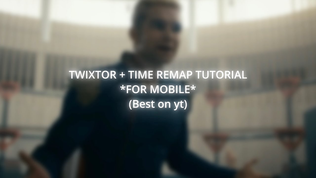 MOBILE TWIXTOR + TIME REMAP TUTORIAL (IOS AND ANDROID) *BEST ON YT*