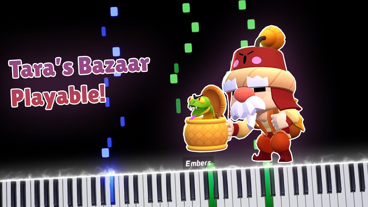 Tara&rsquo;s Bazaar Menu - Piano | Playable