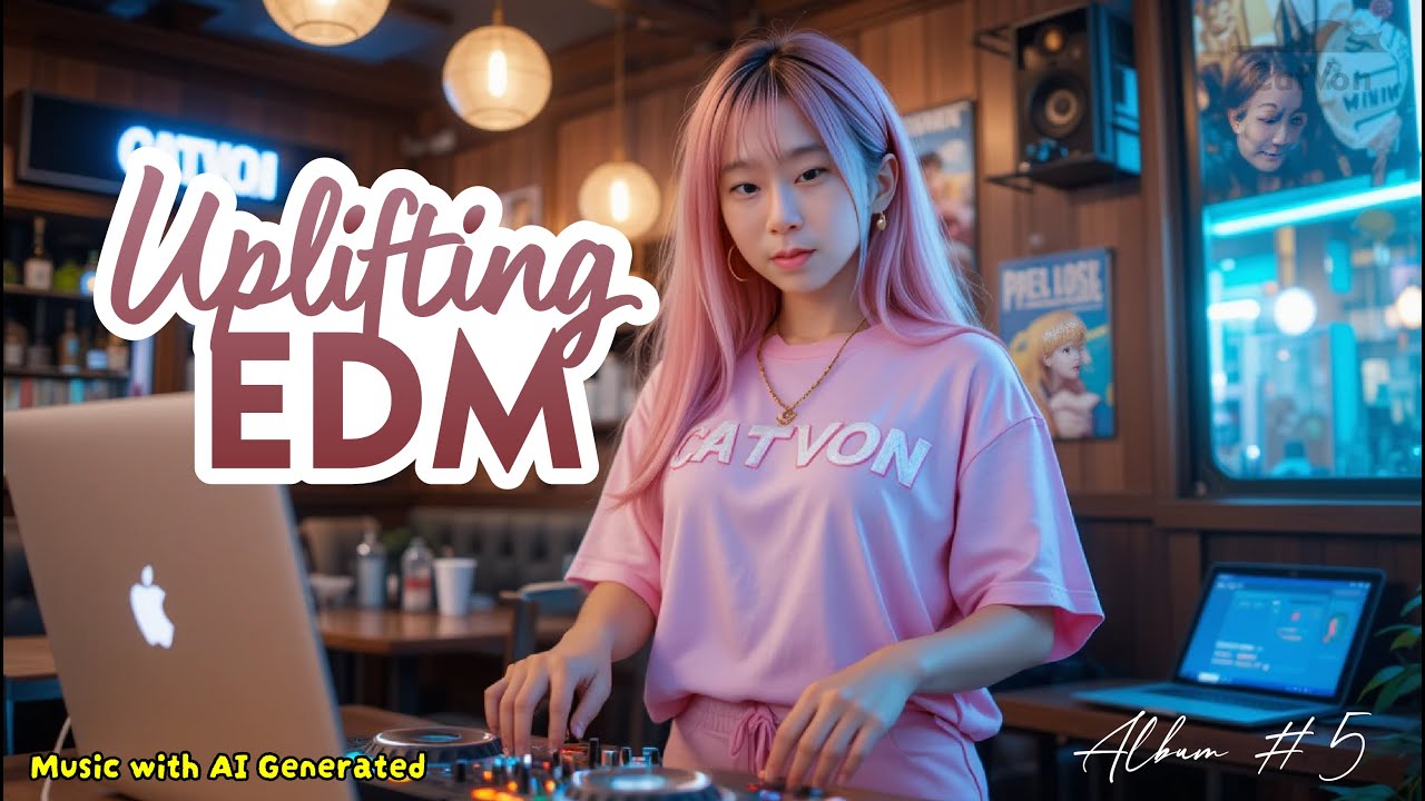 Uplifting EDM Album for Motivation & Focus | Positive Energy Dance Mix 2025