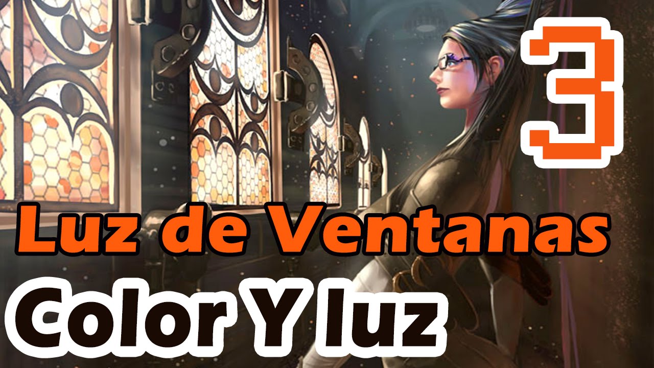 Color y luz. Luz de una ventana. Curso de color