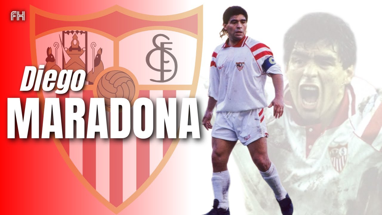 Diego Maradona ● Goals and Skills ● Sevilla