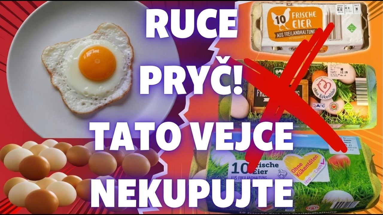Nekupujte Vejce Od Těchto Značek (Skrytá Pravda)