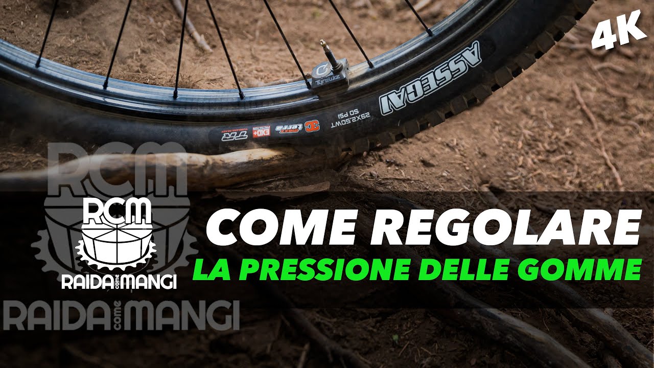 MTB - Come REGOLARE la PRESSIONE delle GOMME! (E cosa usano i Tutor RCM?)