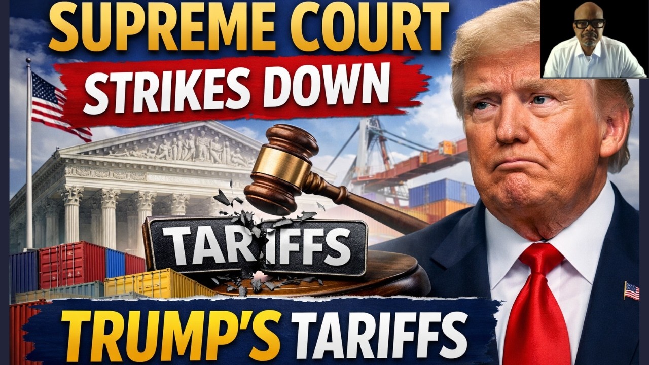 Supreme Court Blocks Trump’s Global Tariffs (6–3 Ruling) DO WE HAVE A DEMOCRACY?!