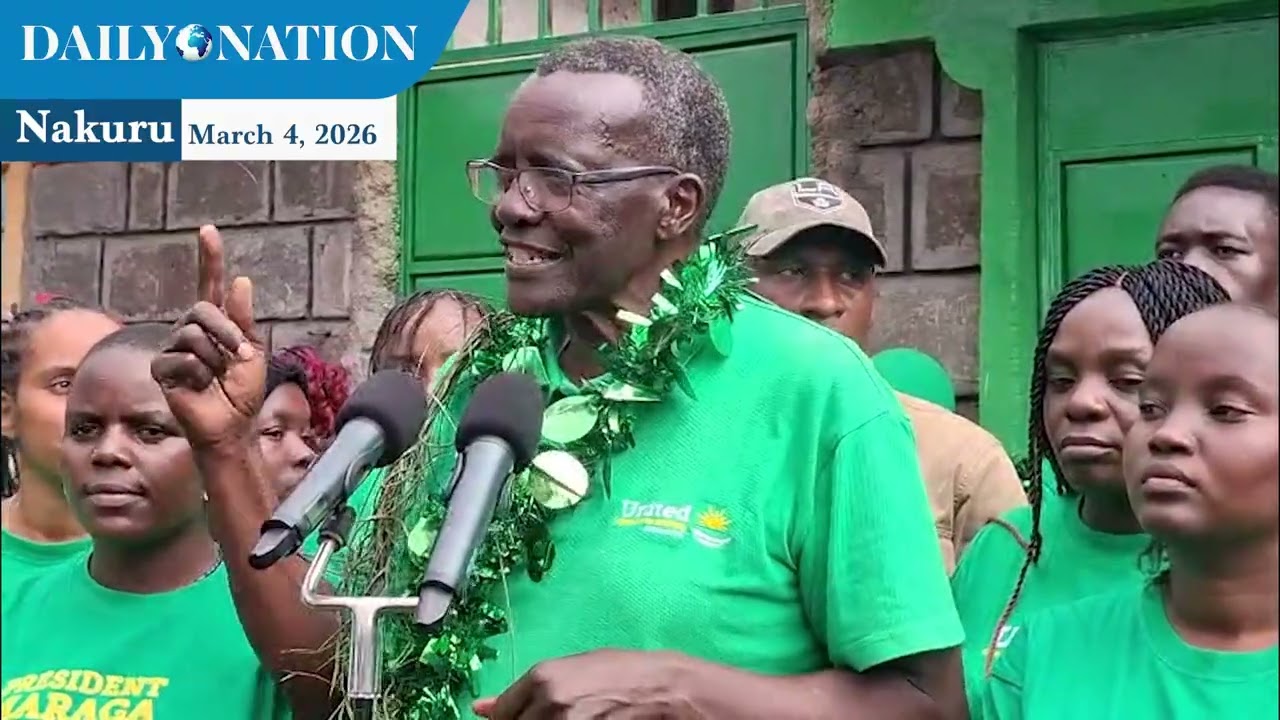 Maraga campaigns in Nakuru, says budgeted corruption is one of Kenya's biggest issues
