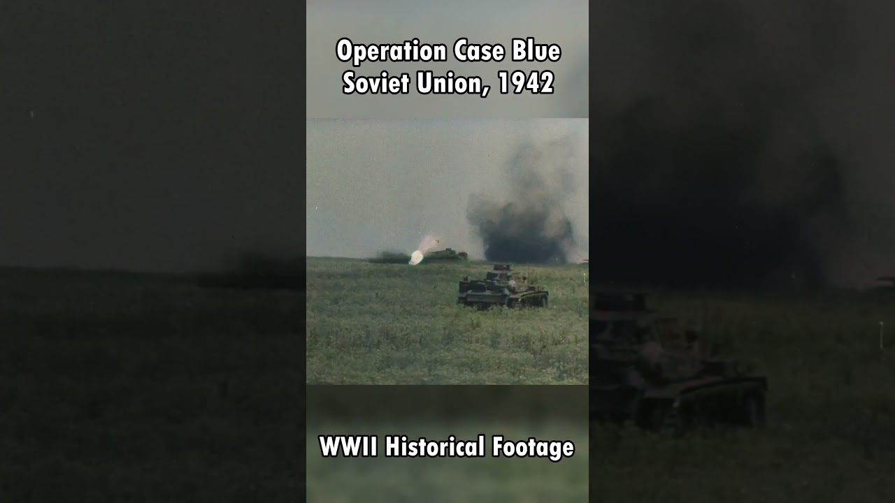 🔥 Fall Blau Frontline: Armor and Infantry Under Fire #ww2 #history