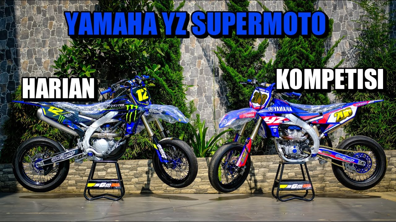 NEW YAMAHA YZ  250FKOMPETSI VS YZ250FX ENDURO SUPERMOTO KOMPETISI DAN HARIAN