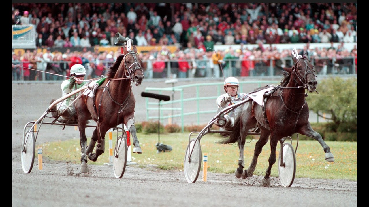 TV-sändningen från Solvallas Elitlopp 29 maj 1994.