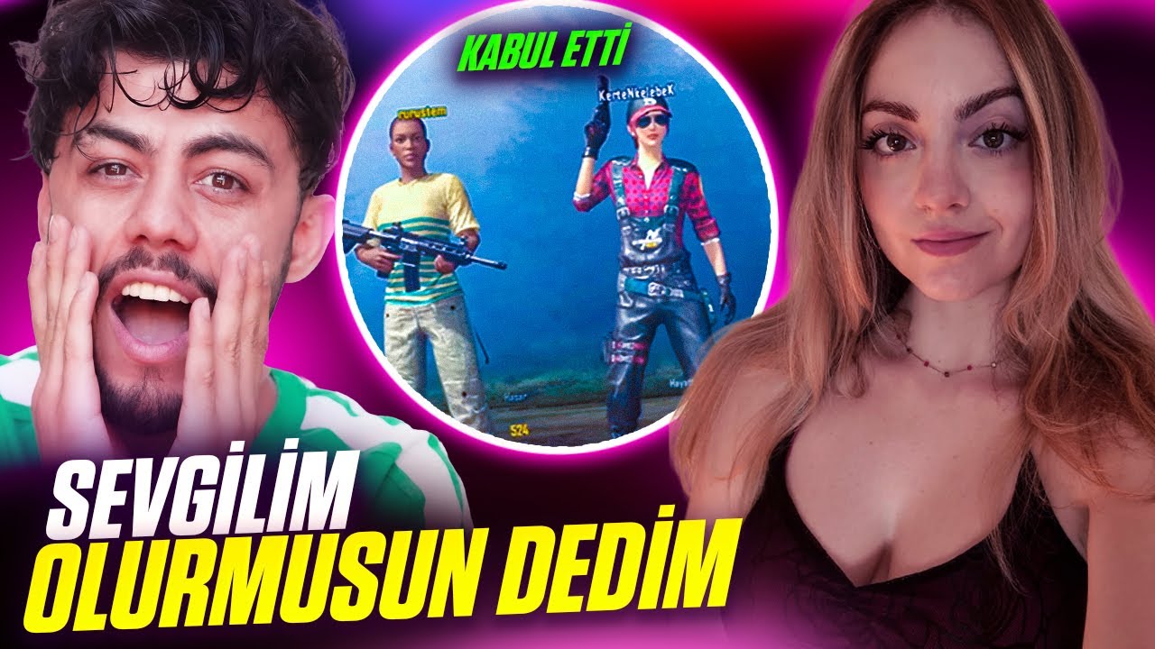 VELET SESİYLE KIZA ÇIKMA TEKLİFİ ETTİM ❤️ KABUL ETTİ! - PUBG Mobile