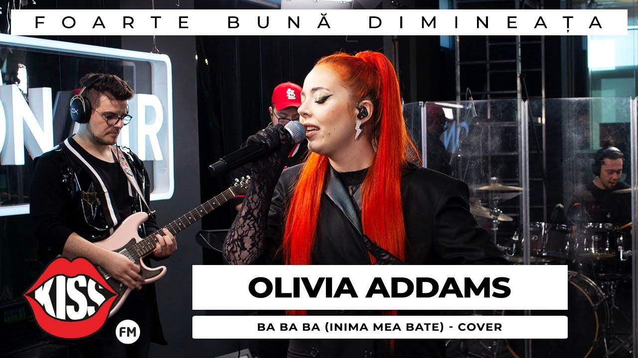 OLIVIA ADDAMS - Ba Ba Ba (Inima mea bate) (Cover Live @ Foarte Bună Dimineața)