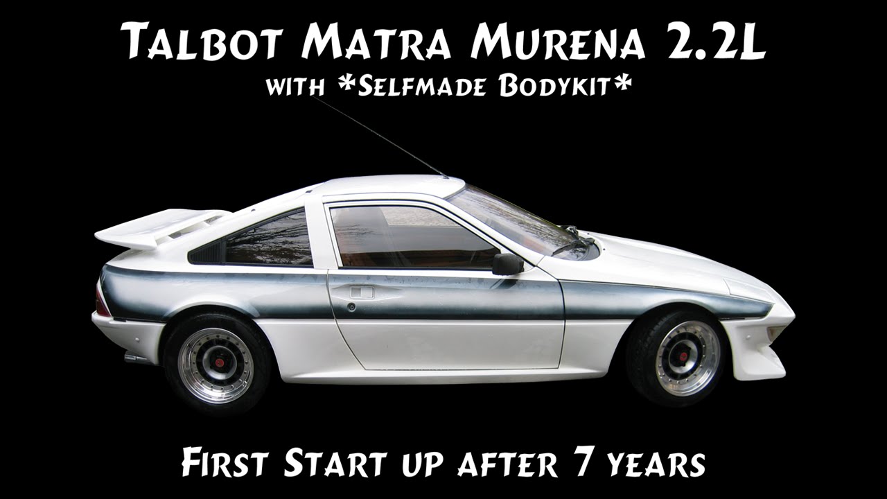 Matra Murena 2.2L - First Start Up after 7 years - 