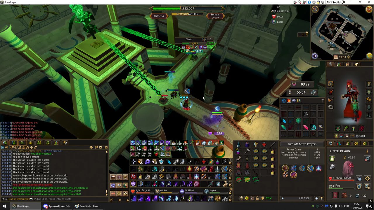 Amascut Grandmaster Speed Timer