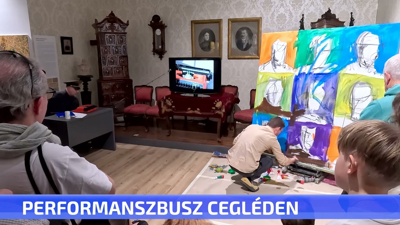 PerformanszBusz Cegléden