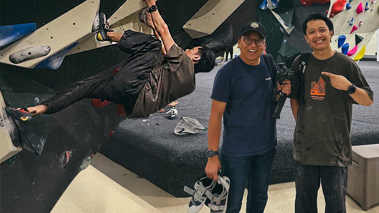 Cubaan Untuk Convert Youtuber Jadi Wall Climber Dalam Masa 2 Jam | Featuring @kehadapanhanif