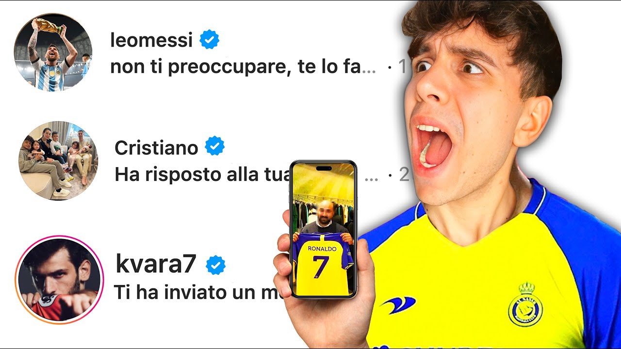 Ho CHIESTO a 100 CALCIATORI la MAGLIA AUTOGRAFATA E...(ce l'ho fatta!!)