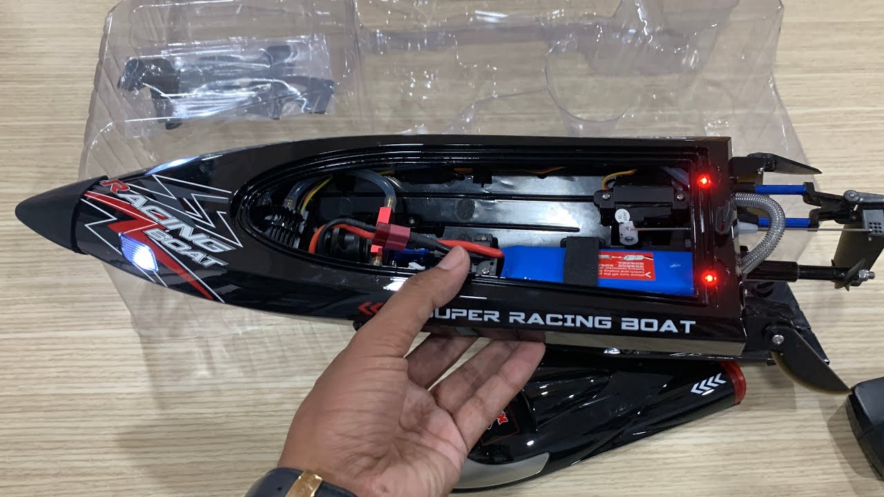 Unboxing Rc Boat WL916 Speed 55KM/H -Brushless Motor 