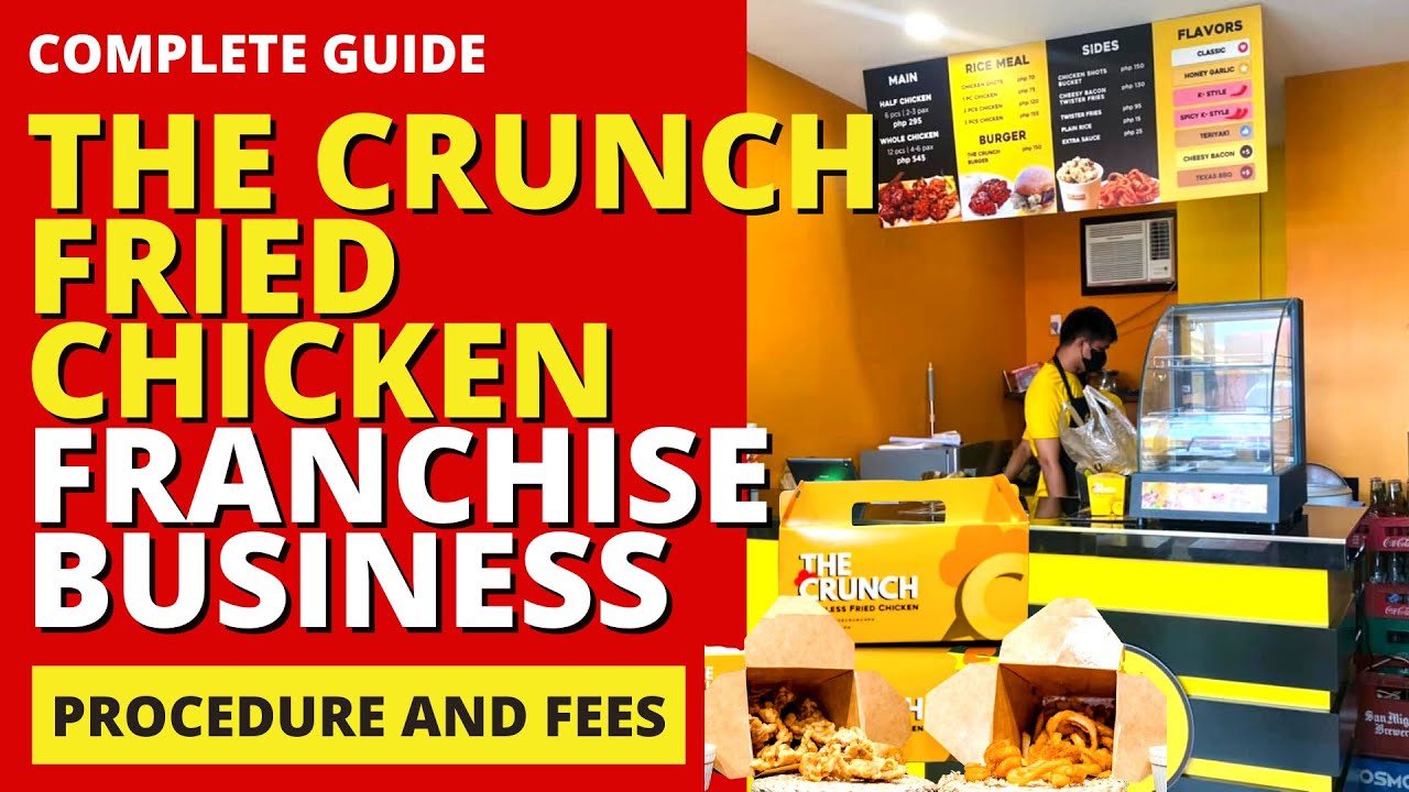 THE CRUNCH Boneless Fried Chicken Franchise Business Ideas | Franchise Republic
